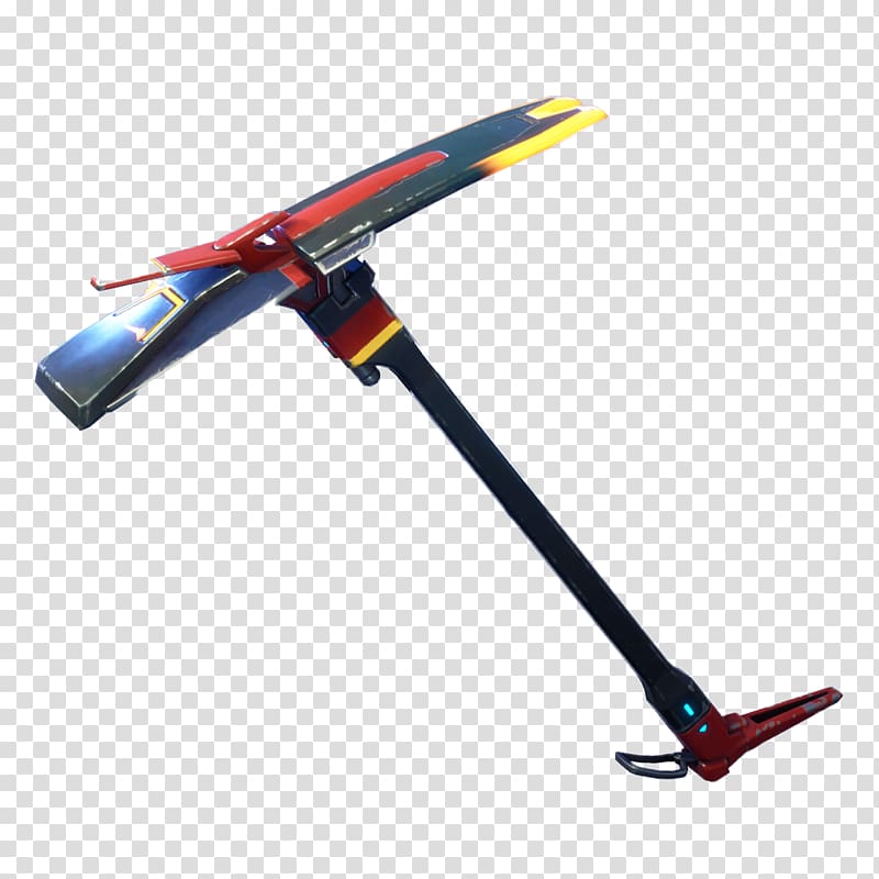 Fortnite Battle Royale Tool The Cutting Edge Pickaxe, fortnite action figures transparent background PNG clipart