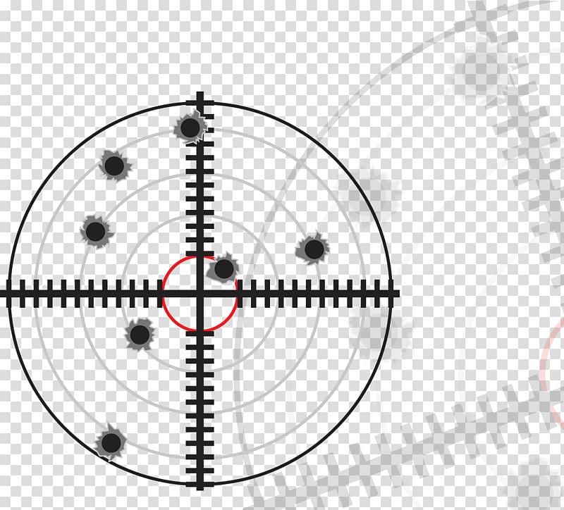 bullet target , Euclidean Point Circle Shooting, Flak and bullet holes transparent background PNG clipart