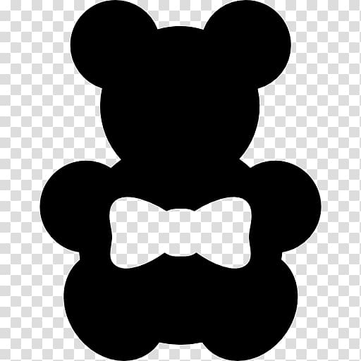 Teddy bear Toy Silhouette, bear transparent background PNG clipart