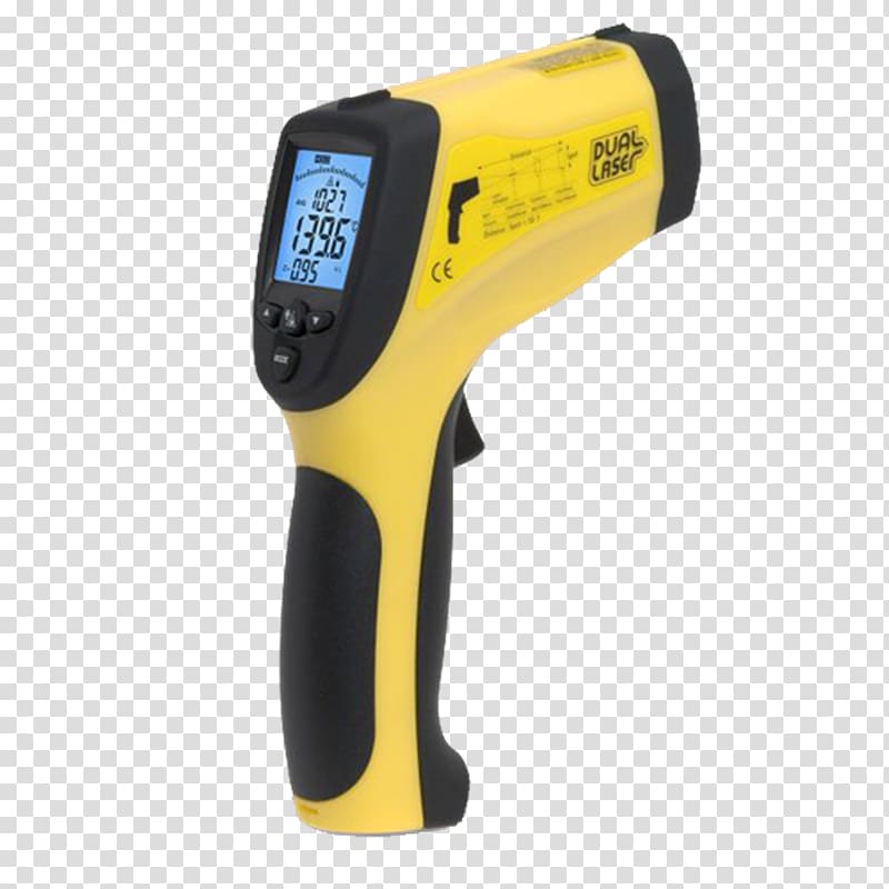 Measuring instrument Infrared Thermometers Temperature, transparent background PNG clipart