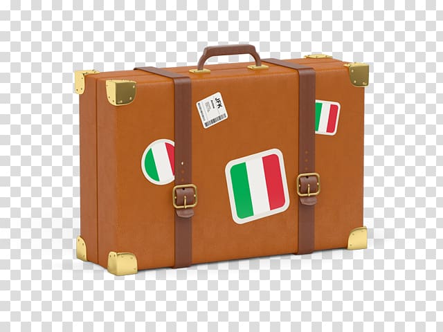 Suitcase Travel Baggage Tourism, Travel italy transparent background PNG clipart