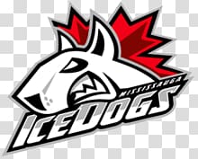 ice Dogs logo, Mississauga IceDogs Logo transparent background PNG clipart