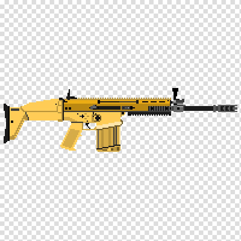 Assault rifle Firearm FN SCAR Sniper rifle Gun, scar transparent background PNG clipart
