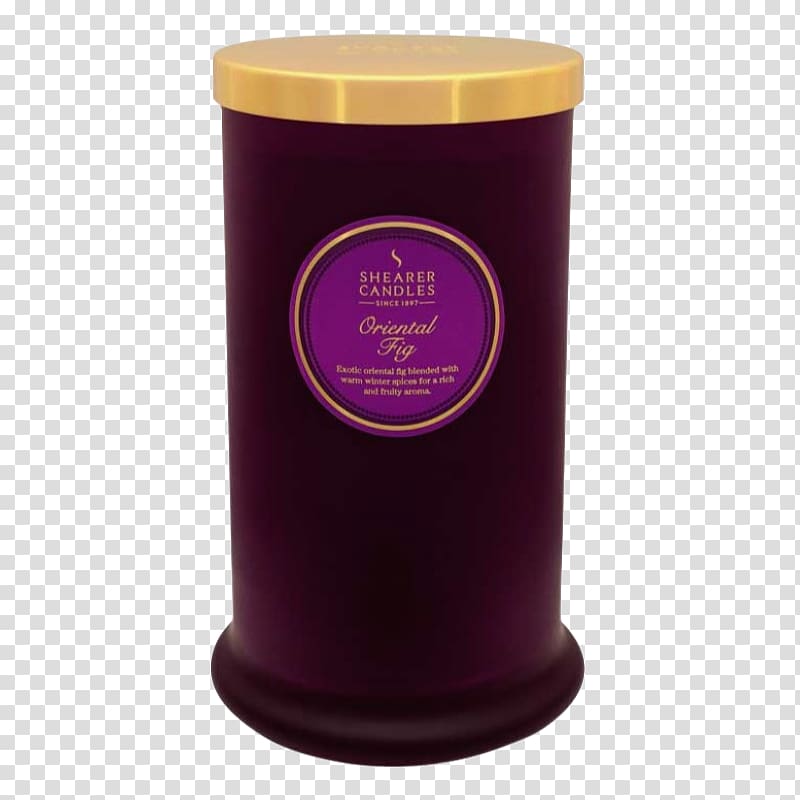 Victoria and Albert Museum Lighting Sweet scented geranium Purple Candle, purple transparent background PNG clipart