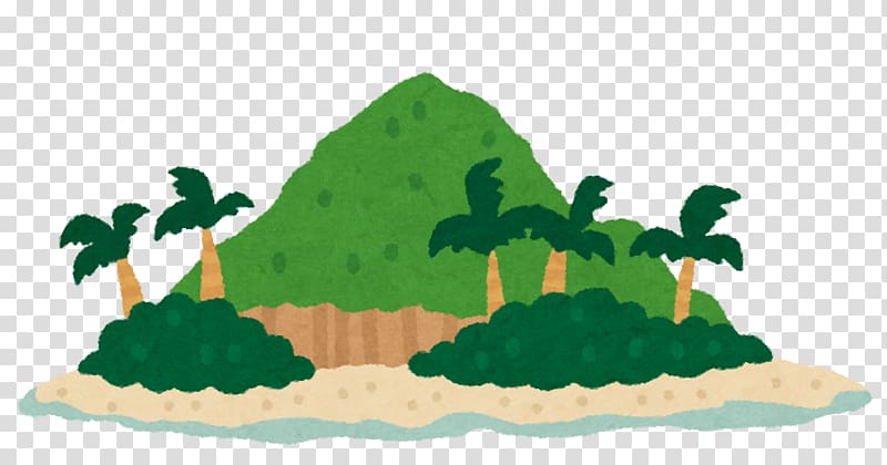 いらすとや Desert island Phi Phi Islands 遭難 Illustrator, kojima transparent background PNG clipart