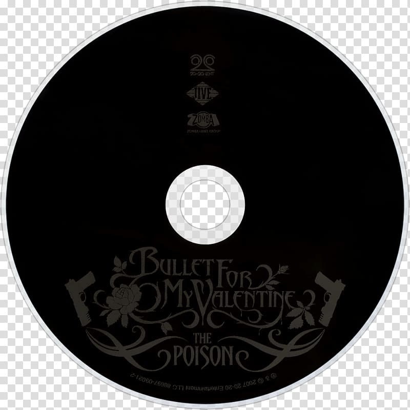 The Poison Bullet for My Valentine Album Scream Aim Fire Compact disc, bullet for my valentine transparent background PNG clipart