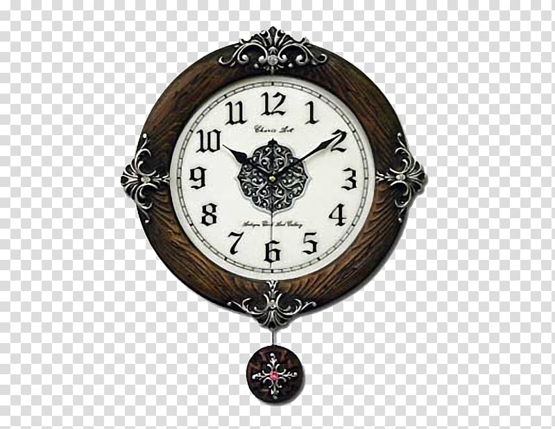 Alarm clock, Circular wall clock transparent background PNG clipart
