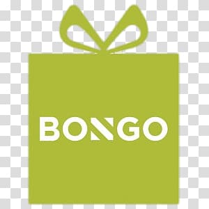 green and white Bongo gift box illustration, Bongo Logo transparent background PNG clipart