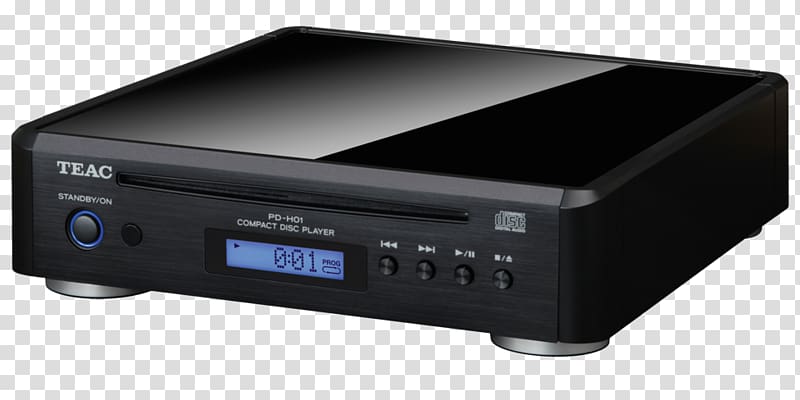 TEAC Corporation Digital-to-analog converter Analog signal Lecteur de CD Electronics, cd player transparent background PNG clipart