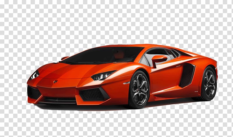 red Lamborghini Aventador coupe, Aventador Lamborghini transparent background PNG clipart