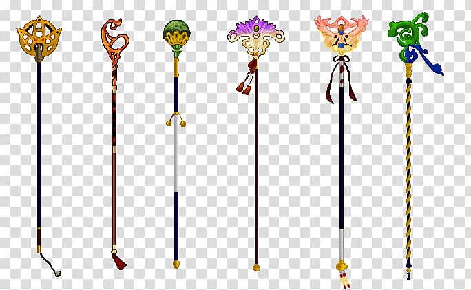 Drawing Artist Anime, magic Staff transparent background PNG clipart