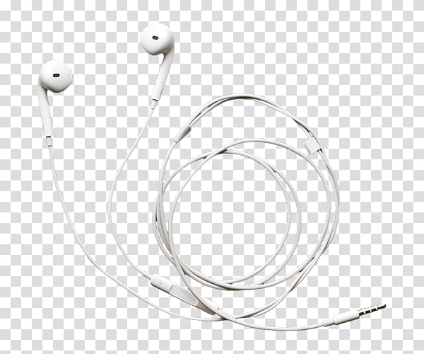 Material White Body piercing jewellery Pattern, White Apple Universal Headphones transparent background PNG clipart