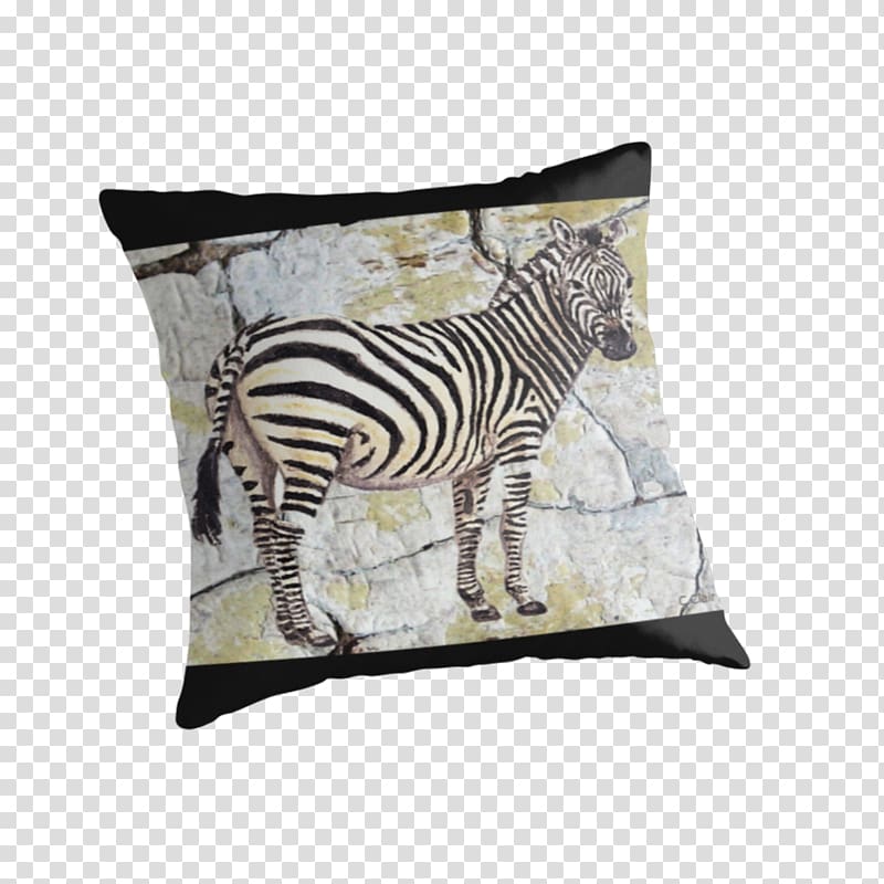 Zebra Throw Pillows Cushion Blanket, zebra transparent background PNG clipart