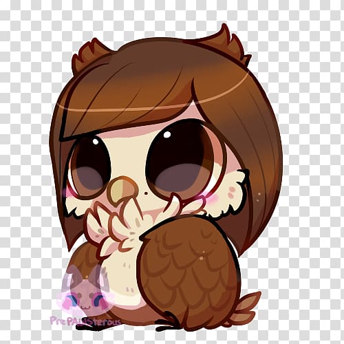 Owl Cartoon Eye Carnivora, owl girl transparent background PNG clipart