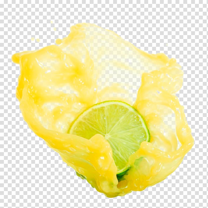 Lemon-lime drink Orange juice Key lime, fruit juice transparent background PNG clipart