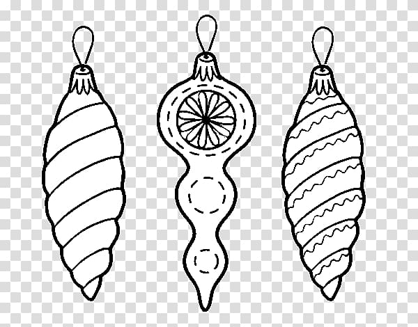 Coloring book Christmas tree Illustration Christmas Day, christmas tree transparent background PNG clipart