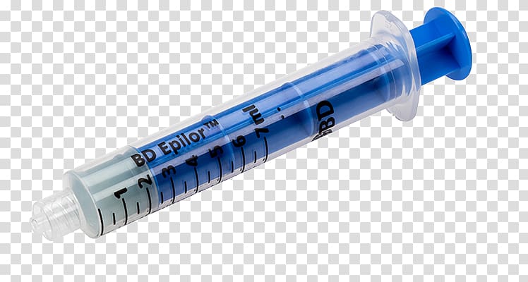 Syringe Medical Equipment Becton Dickinson Hypodermic needle Medical device, syringe needle transparent background PNG clipart