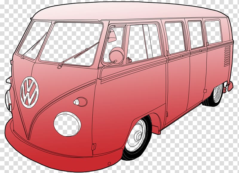 Compact car Volkswagen Type 2 Compact van Automotive design, car transparent background PNG clipart