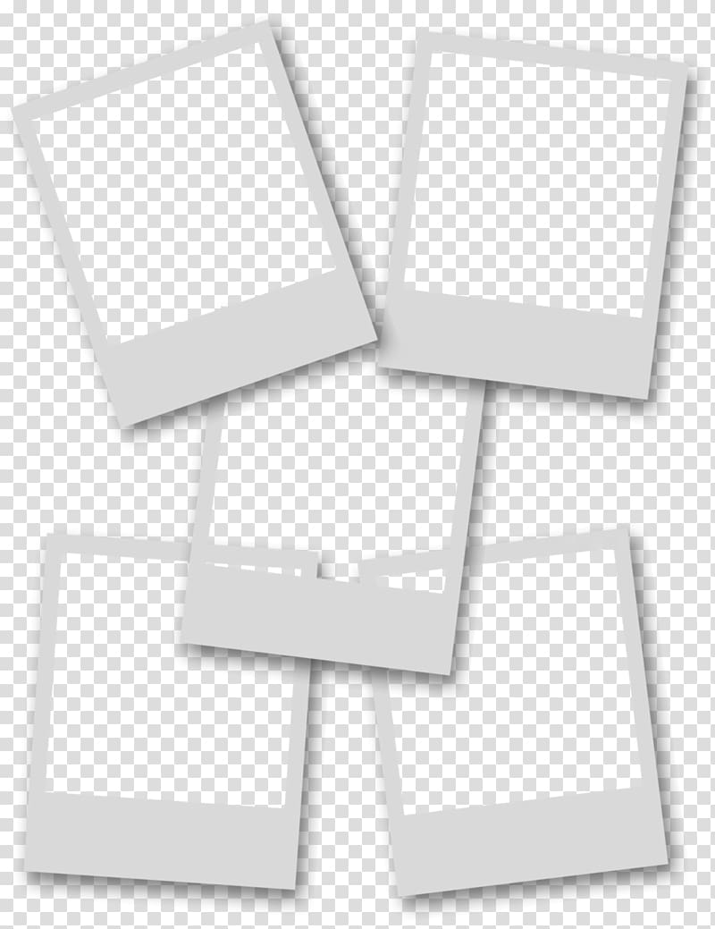five white borders illustration, Paper Instax Sticker Polaroid Corporation Brand, drawing polaroid transparent background PNG clipart