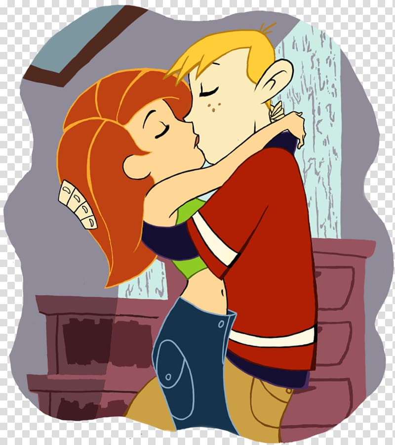 Ron Stoppable Shego Dr. Drakken Kim Possible Art, married couples transparent background PNG clipart