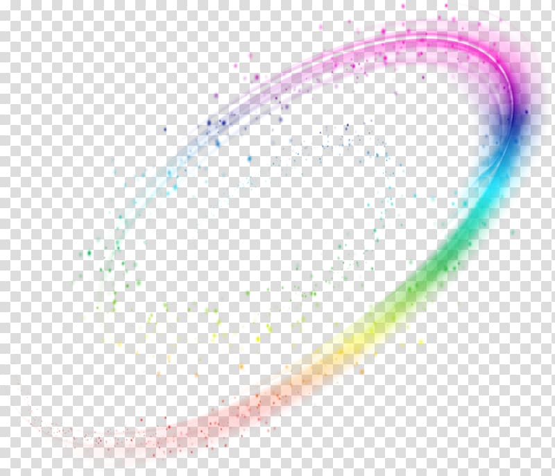 Circle Text Graphic design Angle Font, Colorful magic dynamic light effect , rainbow transparent background PNG clipart