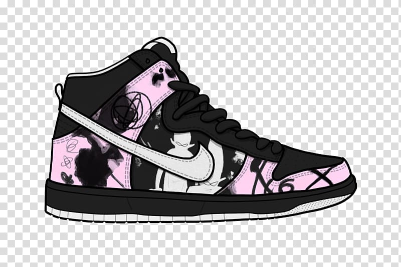 Nike Free Sneakers Shoe Footwear, cartoon shoes transparent background PNG clipart