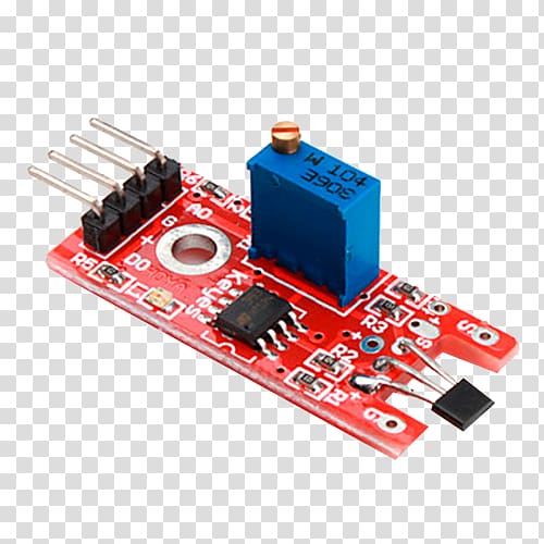 Hall effect sensor Arduino MEMS magnetic field sensor, Hall Effect Sensor transparent background PNG clipart