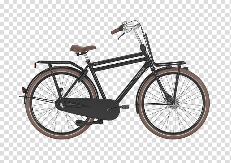 Netherlands Gazelle Freight bicycle Roadster, gazelle transparent background PNG clipart