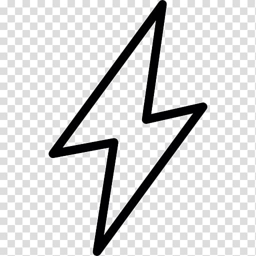 Computer Icons Lightning Electricity Line, lightning transparent background PNG clipart