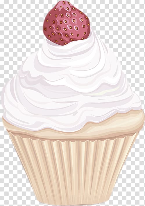 Cupcake Strawberry cream cake Layer cake Yule log, cake transparent background PNG clipart