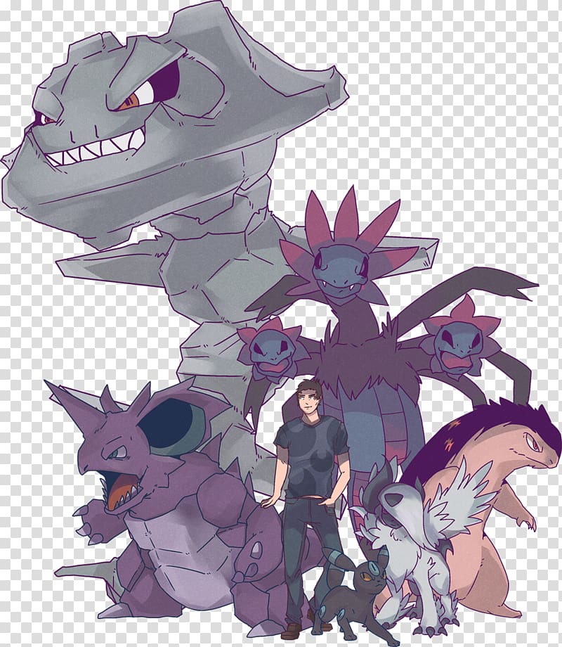 Steelix Absol Pokémon HeartGold and SoulSilver Umbreon, Nidoking  transparent background PNG clipart