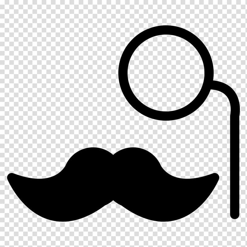 mustache and monocle illustration, Moustache Monocle Hairstyle, moustache transparent background PNG clipart