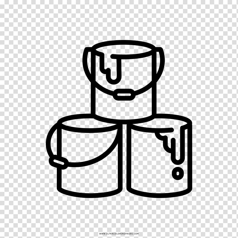 Drawing Painting Coloring book Tin can, paint transparent background PNG clipart
