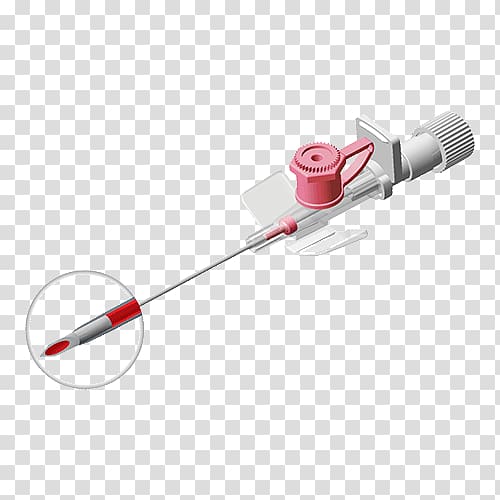 Cannula Intravenous therapy Injection port Peripheral venous catheter, peripheral venous cannula transparent background PNG clipart