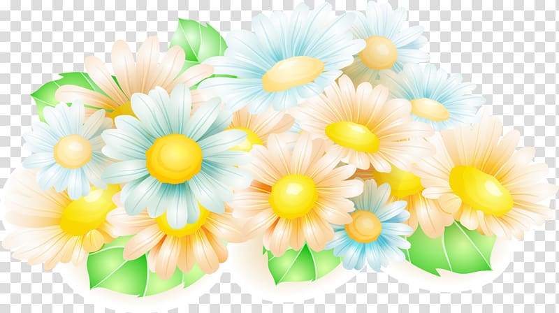 Flower illustration Spring , Gerbera text background material transparent background PNG clipart