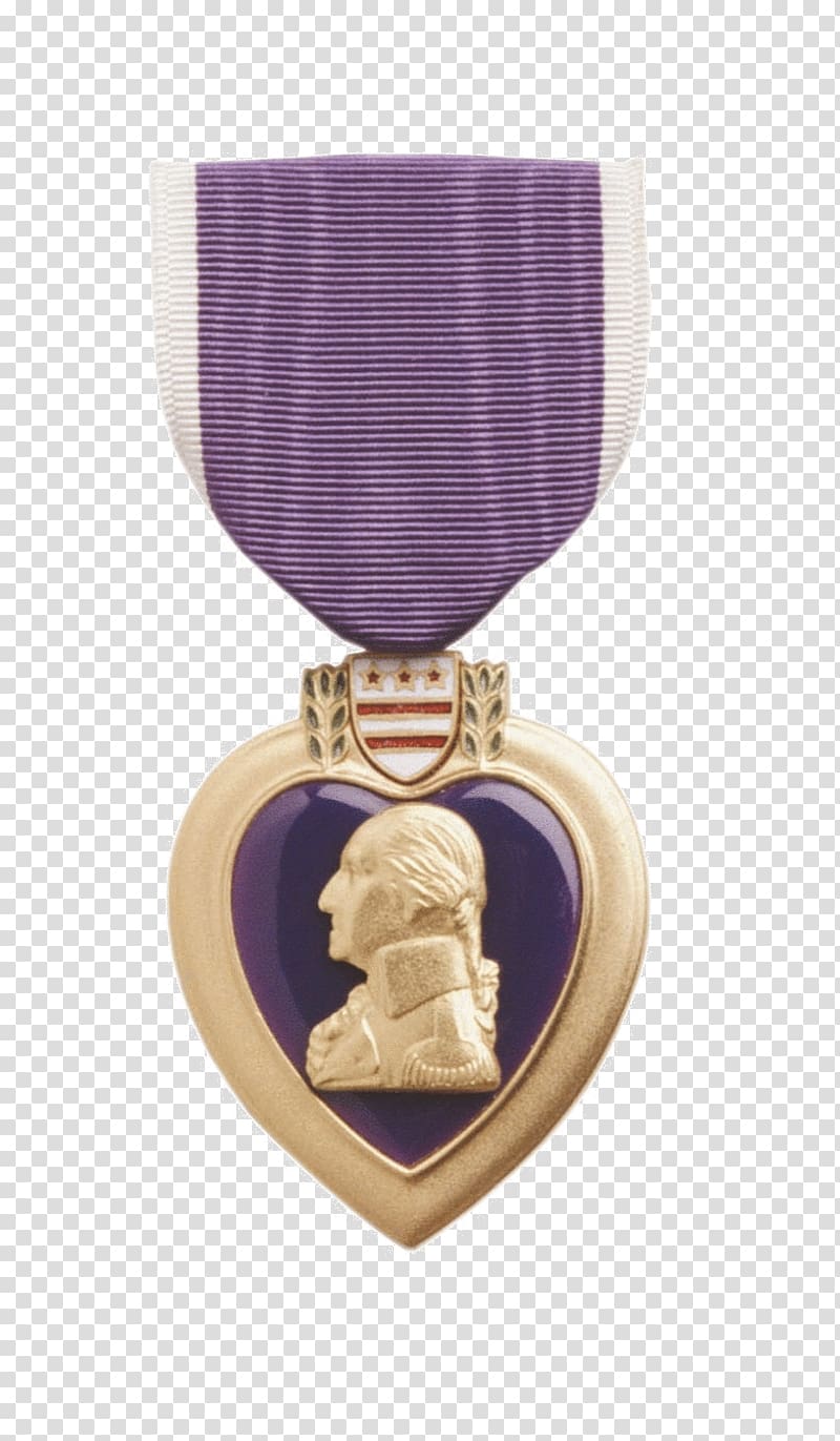Military Order of the Purple Heart Second World War Texas Purple Heart Medal, medal transparent background PNG clipart