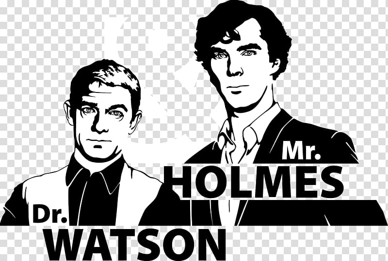 Dr. John Watson Sherlock Holmes Mycroft Holmes Professor Moriarty, sherlock transparent background PNG clipart