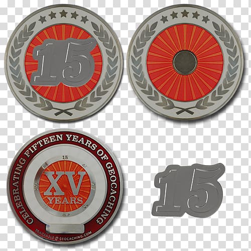 Emblem Badge, 15 anniversary transparent background PNG clipart