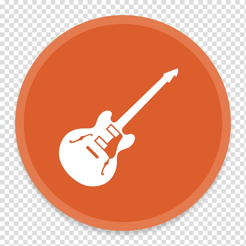 orange guitar accessory , GarageBand 2 transparent background PNG clipart