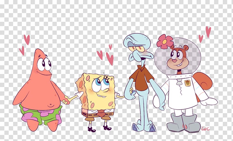 all spongebob characters as humans