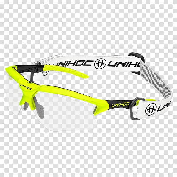 Goggles Glasses Floorball Eyewear Fat Pipe, yellow ball goalkeeper transparent background PNG clipart