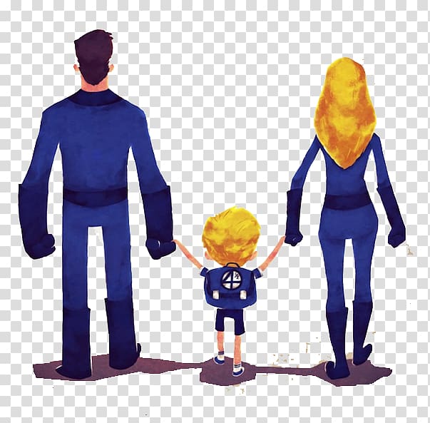 Cyclops Family Superhero Parent Illustration, Cartoon Superman transparent background PNG clipart