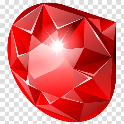 Ruby transparent background PNG clipart