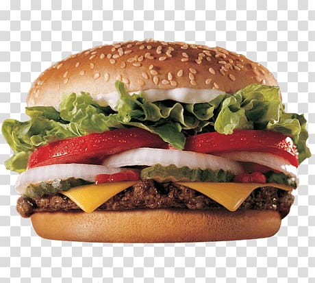 hamburger, Burger King Whopper transparent background PNG clipart