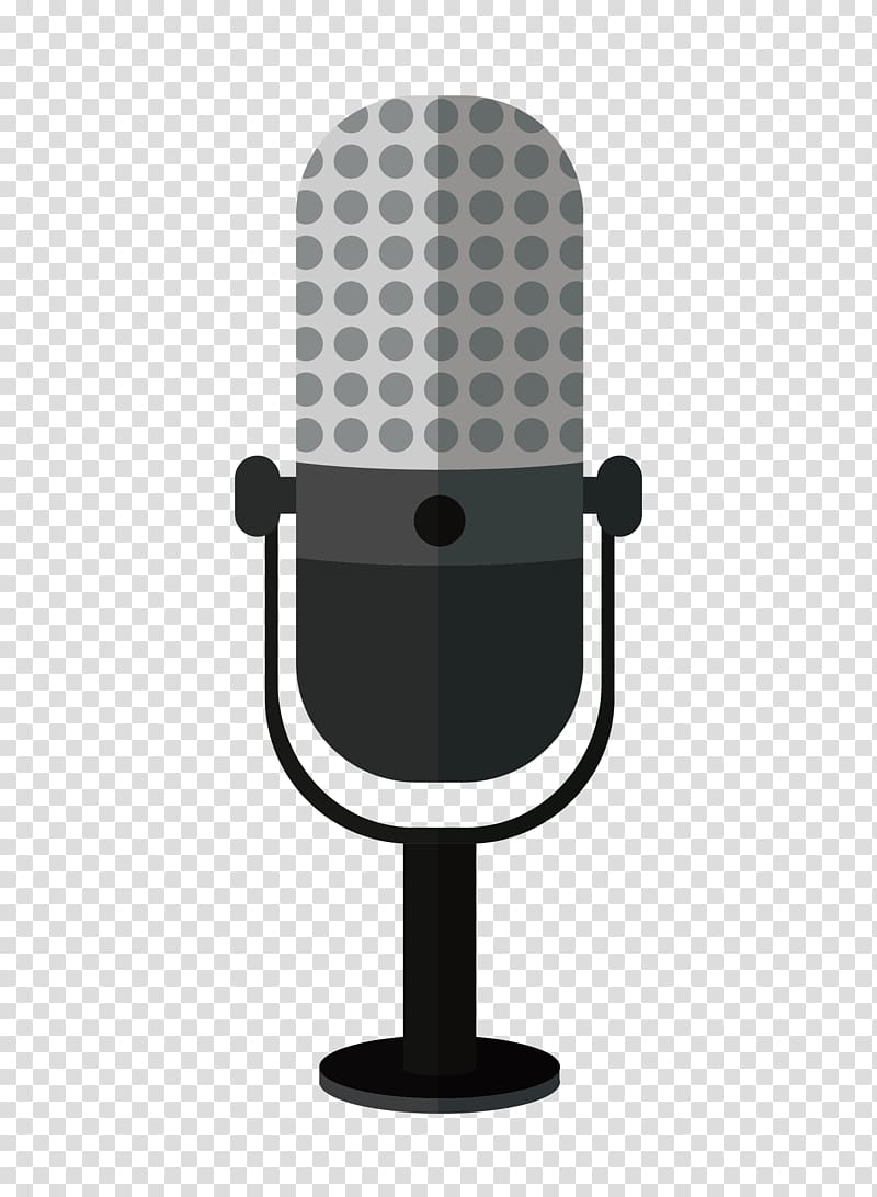 Microphone Scalable Graphics Sound Recording and Reproduction Icon, Grey microphone fidelity stereo music equipment transparent background PNG clipart