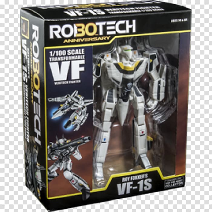 Roy Focker Max Sterling Action & Toy Figures VF-1 Valkyrie Robotech, toy transparent background PNG clipart
