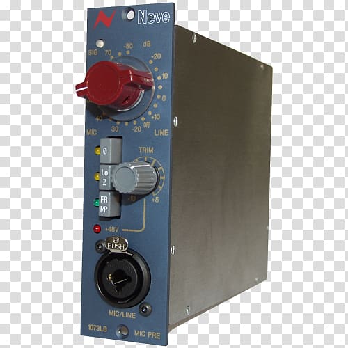 Microphone preamplifier AMS Neve Neve Electronics, microphone transparent background PNG clipart