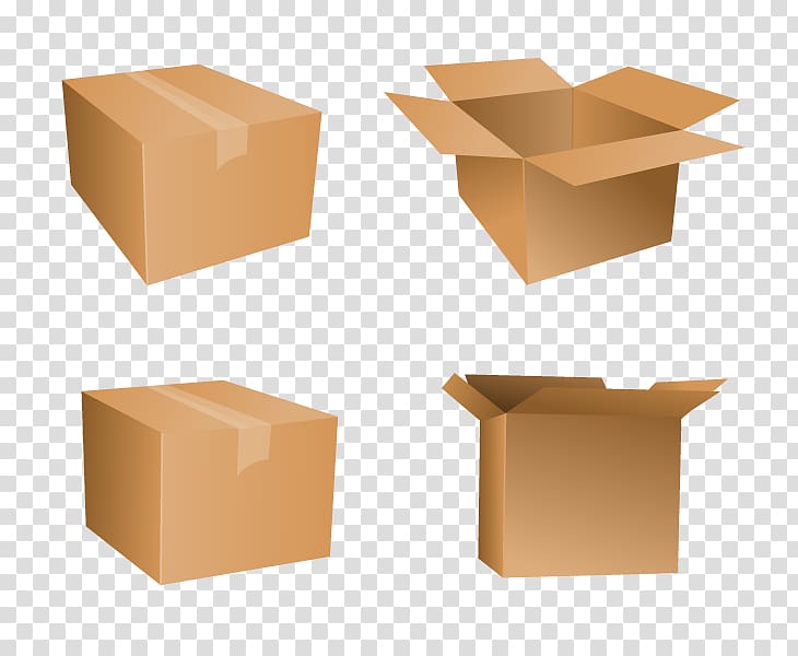 Cardboard box Paper, box transparent background PNG clipart
