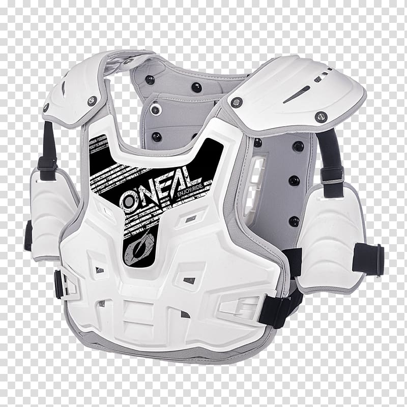 Motocross Protektor Body armor Knee pad Thorax, Grey shield transparent background PNG clipart