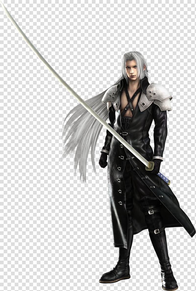 Sephiroth Final Fantasy VII Remake Crisis Core: Final Fantasy VII Aerith Gainsborough, fantasy spot transparent background PNG clipart